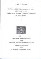 Katalog Der Stempelmarken Von Deutschland - Deutsche Schutzgebiete Und Übersee Dampfschiffahrtslinien - Colonies Et Bureaux à L'Étranger