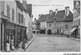 CAR-AAWP5-45-0361 - CHATILLON-SUR-LOIRE - Place Du Marché - Chatillon Sur Loire