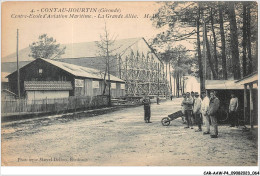 CAR-AAWP4-33-0287 - CONTAU-HOURTIN - Centre-ecole D'aviation Maritime - La Grande Allée - Altri & Non Classificati