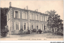 CAR-AAWP4-33-0289 - VILLENAVE-D'ORNON - Château Christian - Autres & Non Classés
