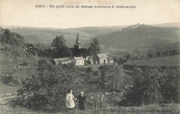 Châteaulin * Un Coin Du Village * Enfants Villageois - Châteaulin