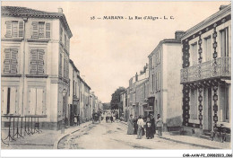 CAR-AAWP2-17-0112 - MARANS - La Rue D'aligre - Other & Unclassified