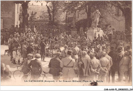 CAR-AAWP1-12-0058 - LA CAVALERIE - Le Concert Militaire - Place De La Mairie - La Cavalerie