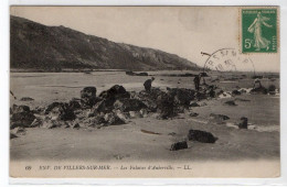 CPA Environs De VILLERS Sur MER Les Falaises D'Auberville - Autres & Non Classés