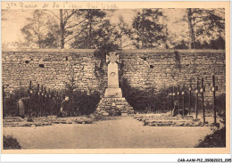 CAR-AAWP12-89-0966 - STE MARIE DE LA PIERRE QUI VIRE - Cimetière Et Croix En Granit Sculptée Par Un Moine - Other & Unclassified