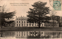 N°2395 W -cpa Gargenville -le Château Et La Pièce D'eau- - Gargenville