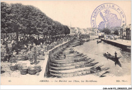 CAR-AAWP11-80-0845 - AMIENS - Le Marché Sur L'eau - Les Hortillons - Amiens