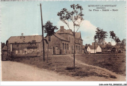 CAR-AAWP10-80-0807 - QUESNOY-LE-MONTANT - La Place - Mairie - école - Abbeville