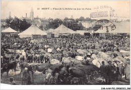 CAR-AAWP10-79-0796 - NIORT - Place De La Brèche Un Jour De Foire - Niort