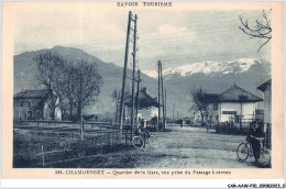 CAR-AAWP10-73-0753 - CHAMOUSSET - Quartier De La Gare - Vue Prise Du Passage à Niveau - Chambery