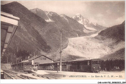 CAR-AAWP10-74-0755 - ARGENTIERES - La Gare Du P L M - Bonneville
