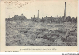 CAR-AAWP9-71-0721 - MONTCEAU-LES-MINES - Carrière Ste-hélène - Montceau Les Mines