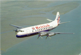 BAF British Air Ferries - Vickers Viscount (airline Issue ?) - Printed By Dennis - 1946-....: Modern Tijdperk