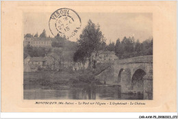 CAR-AAWP9-70-0688 - MONTBOZON - Le Pont Sur L'ognon - Montbozon