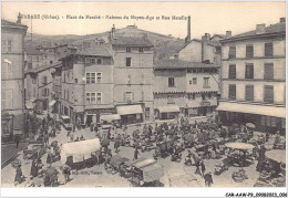 CAR-AAWP9-69-0655 - TARARE - Place Du Marché - Maison Du Moyen-âge Et Rue Mezelle - Tarare