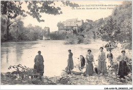 CAR-AAWP8-64-0639 - SAUVETERRE-DE-BEARN - Un Coin Du Gave Et Le Vieux Pont - Sauveterre De Bearn