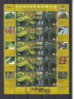 Nederland 2007 Nvph Nr 2520 + 2521 , Mi Nr 2518 + 2519 Met Tab, Bomen In De Zomer, Plataan, Eik, Sheet - Usados