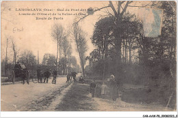 CAR-AAWP8-60-0568 - LAMORLAYE - Gué Du Pont Des Gardes - Vendue En Etat - Autres & Non Classés