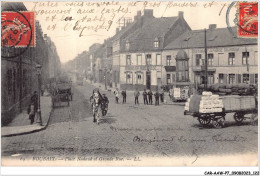 CAR-AAWP7-59-0551 - ROUBAIX - Place Nadaux Et Grande Rue - Roubaix