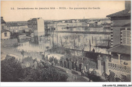 CAR-AAWP13-92-1022 - RUEIL - Inondations De Janvier 1910 - Vue Panoramique Des Gourlis - Rueil Malmaison