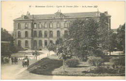 42 ROANNE. Lycée De Jeunes Filles 1919 - Roanne