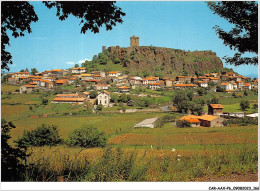 CAR-AAX-P6-43-0468 - POLIGNAC - Perché Sur Une Butte De Basalte - Le Chateau De Polignac Domine Un Site Incomparable - Otros & Sin Clasificación