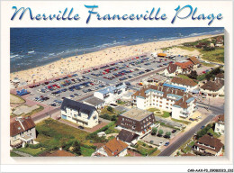 CAR-AAX-P3-14-0143 - MERVILLE FRANCEVILLE - Station Balneaire Familiale Tres Frequentée - Vue Aerienne De La Place  - Other & Unclassified