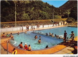 CAR-AAX-P1-09-0055 - AX-LES-THERMES - UNE PARTIE DU PARC D'espagne Avec Sa Piscine Climatisée - Ax Les Thermes