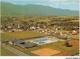 CAR-AAX-P1-01-0001 - DIVONNE-LES-BAINS - Les Installations Sportives Et Les Monts Du Jura Au 1er Plan - Divonne Les Bains