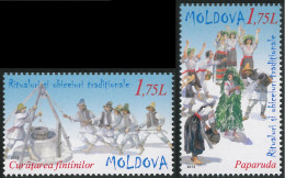 2013 842 Moldova Traditional Rituals MNH - Moldavia