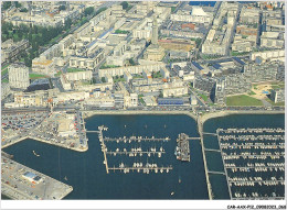 CAR-AAX-P12-76-0902 - LE HAVRE - Vue Generale Aerienne - Le Port De Plaisance - A L'arriere Plan - Au Centre - L'eglise - Hafen