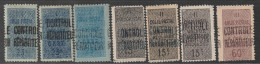 ALGERIE - COLIS POSTAUX - N°7+7B+8+8A+9 * (1921-26) Lot De 7 Timbres * - Postpaketten