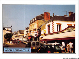 CAR-AAX-P9-50-0668 - AGON COUTAINVILLE - Vue Du Centre De La Station - Autres & Non Classés