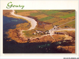 CAR-AAX-P8-50-0641 - GOURY - Vue Aerienne Du Petit Port - Seul Refuge Des Pecheurs Pris Par La Tempete Au Large Du Cap - Autres & Non Classés