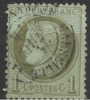 FRANCE,N°50B, Cadre Inférieur Brisé, Cote 75€, Prix Nfixe - 1871-1875 Ceres