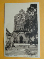 SAINT GERMAIN Du TEIL -- Façade Et Clocher De L'Eglise - ANIMEE - Camion - Otros & Sin Clasificación