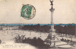 R051784 Bordeaux. Place Des Quinconces. Monument Des Girondins. Bloc Freres. No - Welt