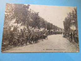 SISSONNE, AISNE, HALTE AVANT L'ARRIVEE, CPA - Sissonne