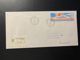 Lettre "TAAF" - 01/01/1990 - PA114 - TAAF - Crozet - Oiseaux - Storia Postale