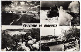 64 - Souvenir De BIARRITZ - Multi Vues - Biarritz