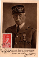 CP Propagande Vichy-Maréchal Pétain- J'ai été.. Timbre Et Cachet Postal De CORAY 1941 - Personen