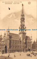 R060001 Brussels. Town Hall. Albert. No 58 - World