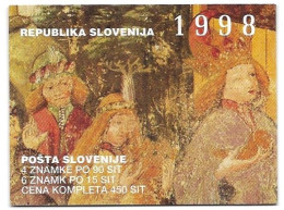 Slovenia Christmas 1998 Mnh ** Booklet - Slovénie