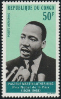 THEMATIC FAMOUS PEOPLE: MARTIN LUTHER KING. NOBEL PEACE PRIZE   -    CONGO - Martin Luther King