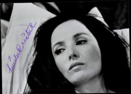CPA Schauspielerin Linda Cristal, Portrait, Autogramm - Actores