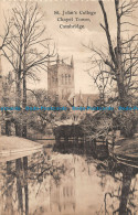 R060021 St. Johns College Chapel Tower. Cambridge - World