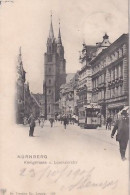 NURNBERG                    KONIGSTRASSE  U LORENZKIRCHE      TRAMWAY   PRECURSEUR   +  TIMBRE - Nuernberg