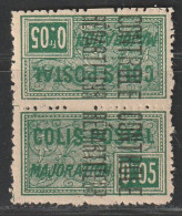 ALGERIE - COLIS POSTAUX - N°10b * (1924-27) 5c Vert - Tête-Bêche - - Pacchi Postali