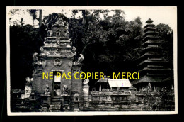 INDONESIE - TEMPLE - CARTE PHOTO ORIGINALE - Indonesien