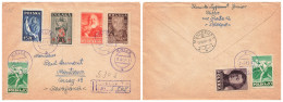 LETTRE. POLOGNE. 13 3 43. RECOMMANDE KIELCE POUR LA FRANCE - Other & Unclassified